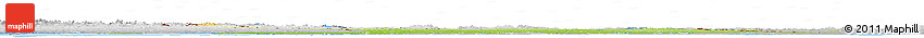 Physical Horizon Map of Finland, lighten, desaturated, land only