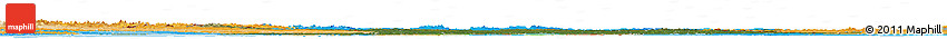 Satellite Horizon Map of Finland, political outside