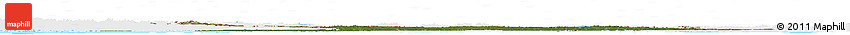 Satellite Horizon Map of Finland, single color outside, bathymetry sea