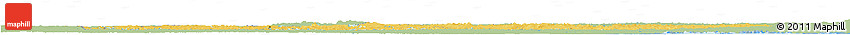 Savanna Style Horizon Map of Itä-Suomi, single color outside