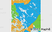 Political Map of Pohjois-Karjala