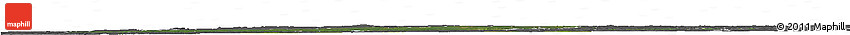 Satellite Horizon Map of Satakunta, desaturated