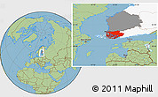 Savanna Style Location Map of Varinais-Suomi, highlighted country, highlighted parent region