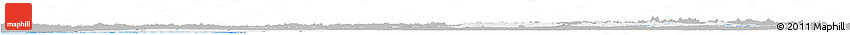 Gray Horizon Map of Oulu, single color outside