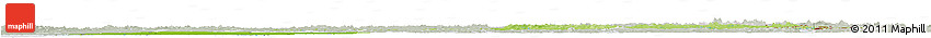 Physical Horizon Map of Oulu, lighten, semi-desaturated