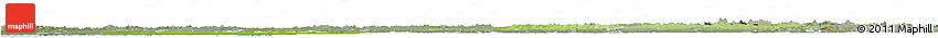 Physical Horizon Map of Oulu, semi-desaturated