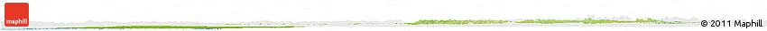 Physical Horizon Map of Oulu, single color outside