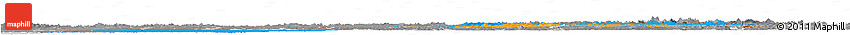 Political Horizon Map of Oulu, desaturated