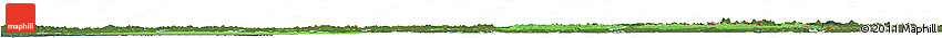 Political Shades Horizon Map of Oulu, satellite outside