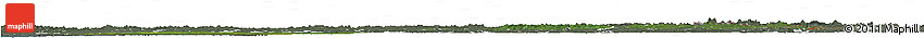 Satellite Horizon Map of Oulu, semi-desaturated