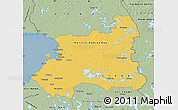 Savanna Style Map of Oulu