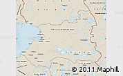 Shaded Relief Map of Oulu