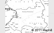 Blank Simple Map of Oulu