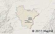 Shaded Relief 3D Map of Brumath, lighten