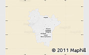 Classic Style Map of Brumath, single color outside