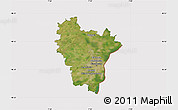 Satellite Map of Brumath, cropped outside