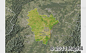 Satellite Map of Brumath, semi-desaturated