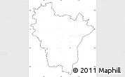Blank Simple Map of Brumath, cropped outside, no labels