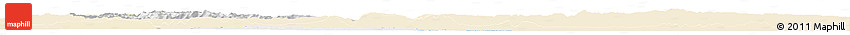 Classic Style Horizon Map of Alsace, single color outside