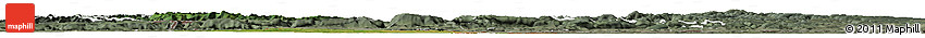 Satellite Horizon Map of Alsace, semi-desaturated