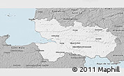 Gray 3D Map of Avranches