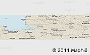 Shaded Relief Panoramic Map of Avranches