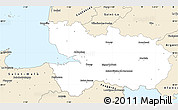 Classic Style Simple Map of Avranches
