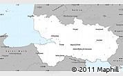 Gray Simple Map of Avranches