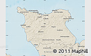 Shaded Relief Map of Cherbourg