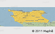 Savanna Style Panoramic Map of Cherbourg