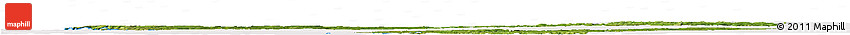 Satellite Horizon Map of Manche, cropped outside