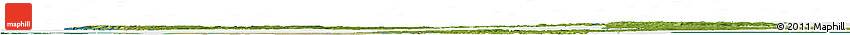 Satellite Horizon Map of Manche, single color outside