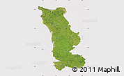 Satellite Map of Manche, cropped outside