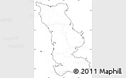 Blank Simple Map of Manche, cropped outside, no labels