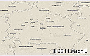 Shaded Relief 3D Map of Orléans