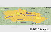 Savanna Style Panoramic Map of Orléans