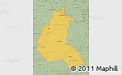 Savanna Style Map of Champagne-Ardenne