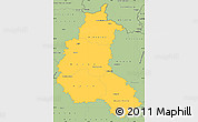 Savanna Style Simple Map of Champagne-Ardenne