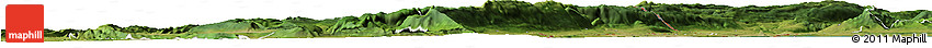Satellite Horizon Map of Saint-Claude