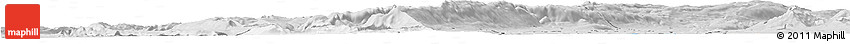 Silver Style Horizon Map of Saint-Claude
