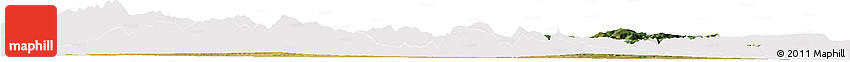 Satellite Horizon Map of Carcassonne, cropped outside