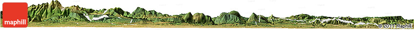 Satellite Horizon Map of Carcassonne