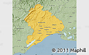 Savanna Style Map of Montpellier