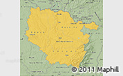 Savanna Style Map of Lorraine