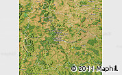 Satellite Map of Nancy