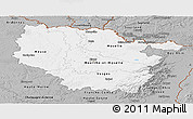 Gray Panoramic Map of Lorraine