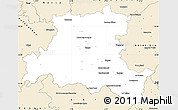 Classic Style Simple Map of Épinal