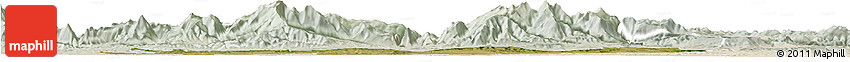 Satellite Horizon Map of Pamiers, lighten