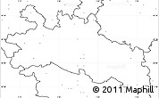 Blank Simple Map of Pamiers, no labels
