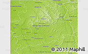 Physical 3D Map of Bourges